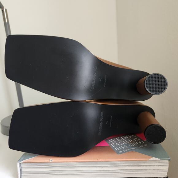 NEW REIKE NEN Front Piping Ankle Brown Boots Leather US Size 9.5 EU 40 - Picture 7 of 14